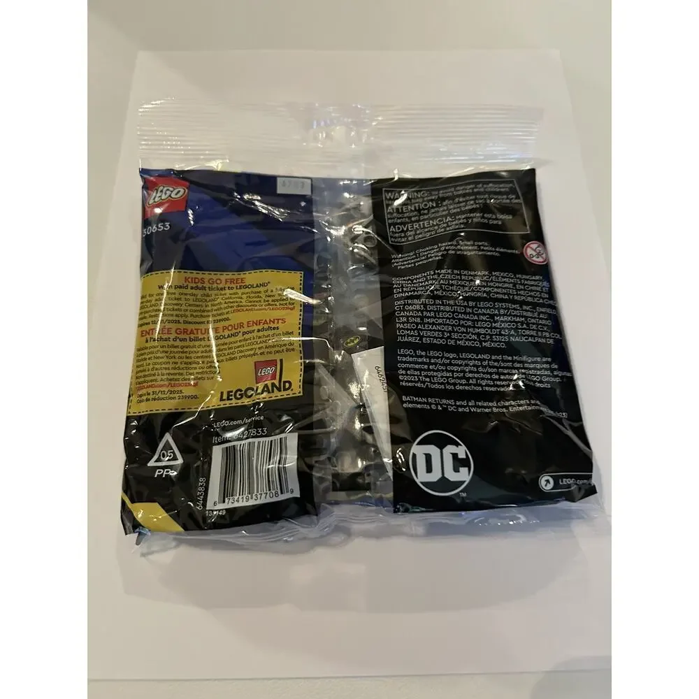 Lego 2023 Batman 1992 Minifigure Poly Bag Complete Set 30653 New Factory Sealed!